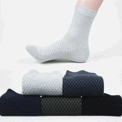 5 PAAR SOCKEN AUS BAMBUSFASERN - BOXHERO