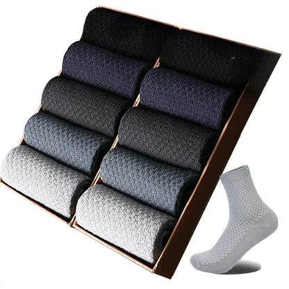 5 PAAR SOCKEN AUS BAMBUSFASERN - BOXHERO